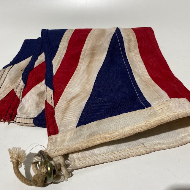FLAG, British Union Jack - Cotton Stitched (Slightly Aged) 40 x 90cm